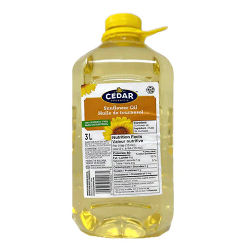 Cedar Sunflower Oil 3 L