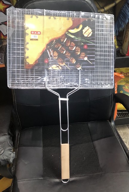 BBQ Folding Grill Net Large