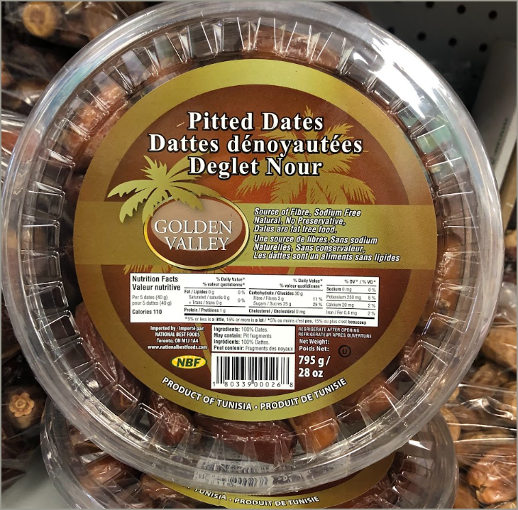 Pitted Dates