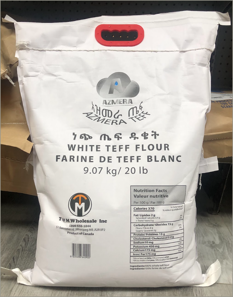 Azmera white Teff Flour